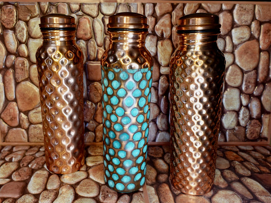 Copper Water Bottle - 1L